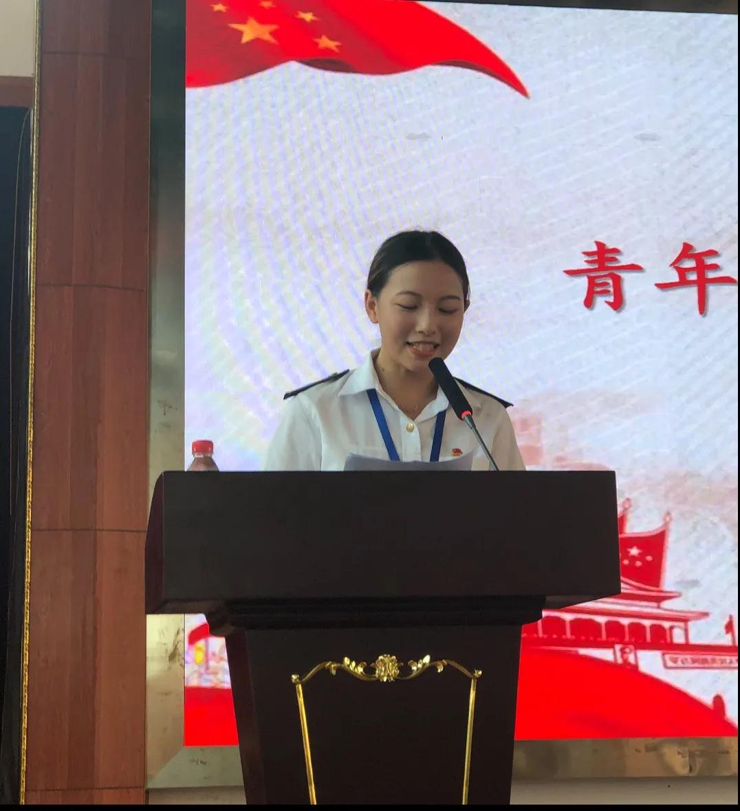 南昌向远铁路技术学校开展“请党放心，强国有我”主题团日活动
