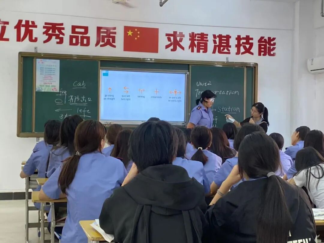 南昌向远轨道技术学校英语公开课圆满举行